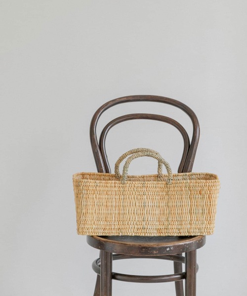 URBAN RESEARCH DOORS（アーバンリサーチドアーズ）の「アフリカンスクエア　ストロー横長かごL（インテリア雑貨・レディース・その他・LARGE）」の12枚目の写真