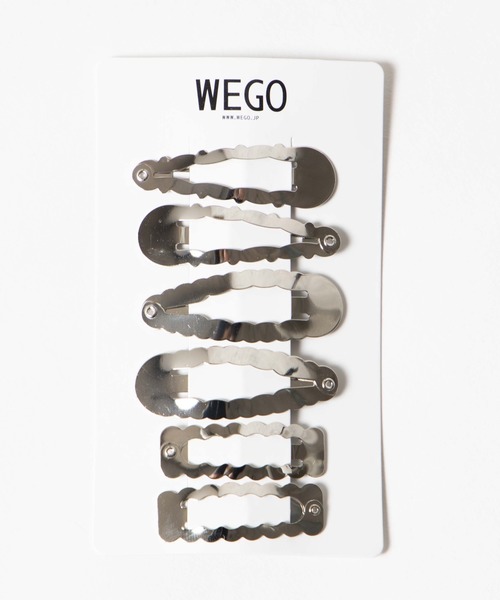 WEGO（ウィゴー）の「WEGO/【6点セット】メタルヘアピン（ヘアピン・レディース・シルバー/ゴールド・FREE）」の2枚目の写真