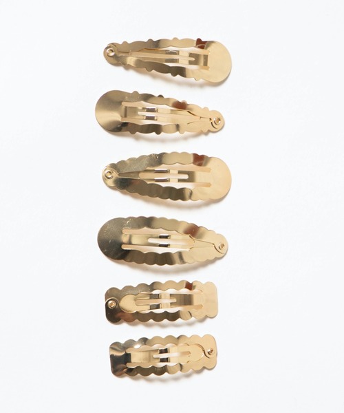 WEGO（ウィゴー）の「WEGO/【6点セット】メタルヘアピン（ヘアピン・レディース・シルバー/ゴールド・FREE）」の4枚目の写真