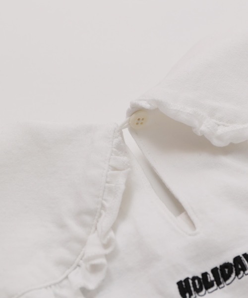 holiday  スーパーファインドライピューリタンカラーブラウス HOLIDAY（ホリデイ）の「SUPER FINE DRY PURITAN COLLAR BLOUSE