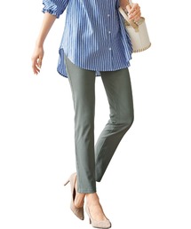 美ストレッチ素材レギンスパンツ股下７３cm