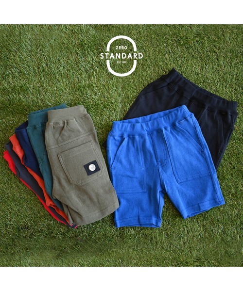 ZERO standerd（ゼロスタンダード）の「ゼロスタンダード ハーフパンツ（その他パンツ・キッズ・グリーン/ブルー/ブラック/ネイビー/レッド/カーキ/テラコッタ/チャコールグレー・150cm/140cm/120cm/100cm/130cm/160cm/95cm/110cm/80ｃｍ/90cm）」の11枚目の写真