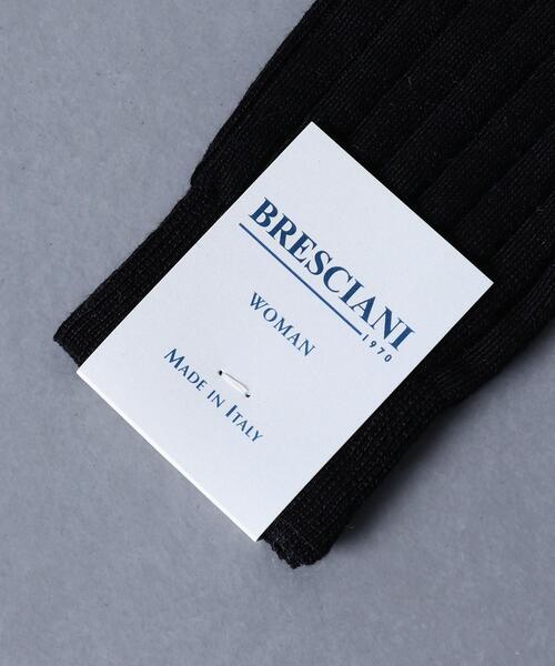 Bresciani（ブレシアニ）の「＜BRESCIANI（ブレッシアーニ）＞LIN SHORT ソックス（ソックス/靴下・レディース・ブラック/オフホワイト・FREE）」の3枚目の写真