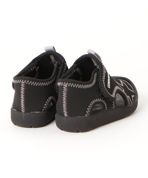 CONVERSE（コンバース）の「CONVERSE　KIDS CVST SD（サンダル・キッズ・ブラック/グレー/ピンク・22.0cm/15.0cm/16.0cm/17.0cm/18.0cm/20.0cm/21.0cm/14.0cm/13.0cm/19.0cm）」の4枚目の写真