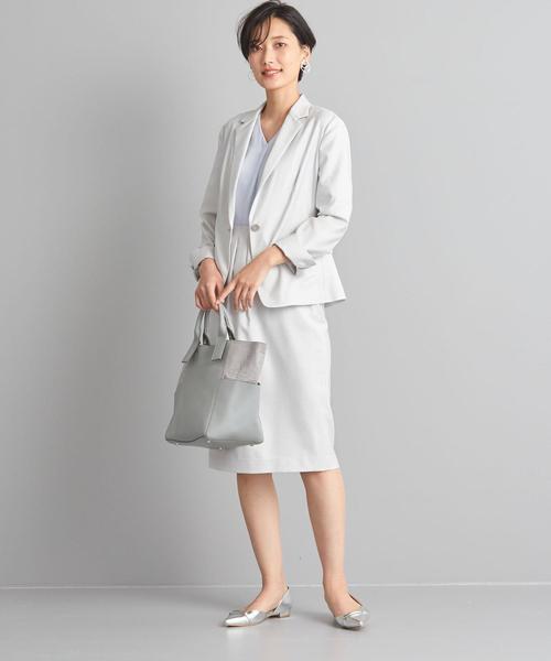 極美品 グリーンレーベルリラクシング WORK TRIP OUTFITS スーツ WORK TRIP OUTFITS GREEN LABEL RELAXING（ワークトリップアウト