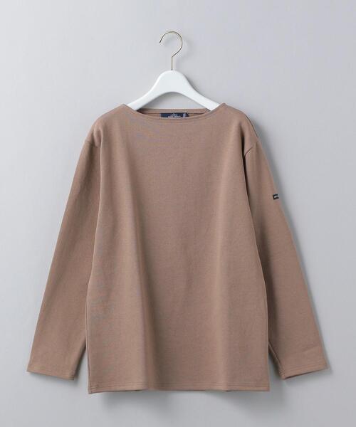 SAINT JAMES(セントジェームス)の「<SAINT JAMES>OUESSANT SOLID PULLOVER/カットソー(Tシャツ/カットソー・レディース・コバルトブルー/モカ/ブラック/ベージュ/グレー/ライラック/ピンク・03/01/06)」の1枚目の写真