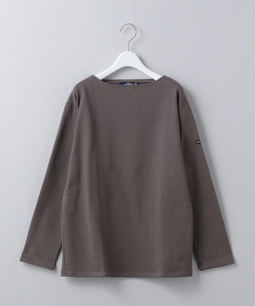 SAINT JAMES(セントジェームス)の「<SAINT JAMES>OUESSANT SOLID PULLOVER/カットソー(Tシャツ/カットソー・レディース・コバルトブルー/モカ/ブラック/ベージュ/グレー/ライラック/ピンク・03/01/06)」の3枚目の写真