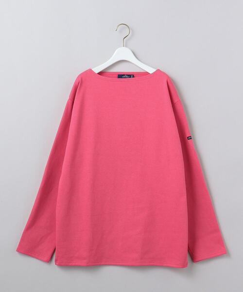 SAINT JAMES(セントジェームス)の「<SAINT JAMES>OUESSANT SOLID PULLOVER/カットソー(Tシャツ/カットソー・レディース・コバルトブルー/モカ/ブラック/ベージュ/グレー/ライラック/ピンク・03/01/06)」の7枚目の写真
