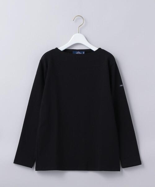 SAINT JAMES(セントジェームス)の「<SAINT JAMES>OUESSANT SOLID PULLOVER/カットソー(Tシャツ/カットソー・レディース・コバルトブルー/モカ/ブラック/ベージュ/グレー/ライラック/ピンク・03/01/06)」の2枚目の写真