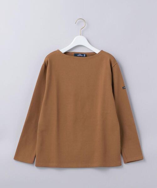 SAINT JAMES(セントジェームス)の「<SAINT JAMES>OUESSANT SOLID PULLOVER/カットソー(Tシャツ/カットソー・レディース・コバルトブルー/モカ/ブラック/ベージュ/グレー/ライラック/ピンク・03/01/06)」の4枚目の写真