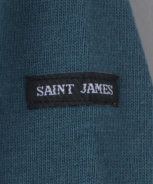 SAINT JAMES(セントジェームス)の「<SAINT JAMES>OUESSANT SOLID PULLOVER/カットソー(Tシャツ/カットソー・レディース・コバルトブルー/モカ/ブラック/ベージュ/グレー/ライラック/ピンク・03/01/06)」の12枚目の写真