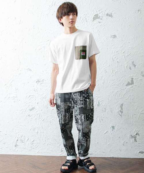 MinoriTY（マイノリティ）の「【BEN DAVIS】半袖クレイジーポケットTシャツ（Tシャツ/カットソー・メンズ・ブラック/ブラック系その他/ホワイト系その他・M/L）」の19枚目の写真