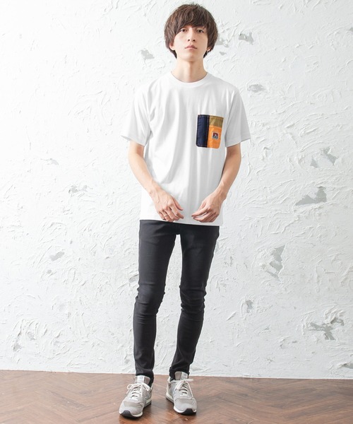 MinoriTY（マイノリティ）の「【BEN DAVIS】半袖クレイジーポケットTシャツ（Tシャツ/カットソー・メンズ・ブラック/ブラック系その他/ホワイト系その他・M/L）」の13枚目の写真