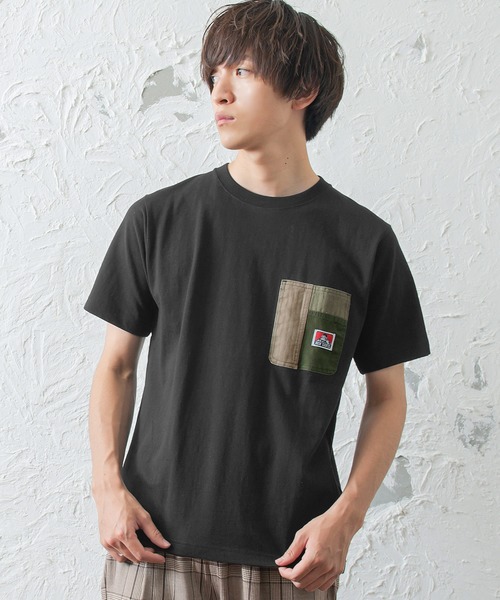 MinoriTY（マイノリティ）の「【BEN DAVIS】半袖クレイジーポケットTシャツ（Tシャツ/カットソー・メンズ・ブラック/ブラック系その他/ホワイト系その他・M/L）」の8枚目の写真
