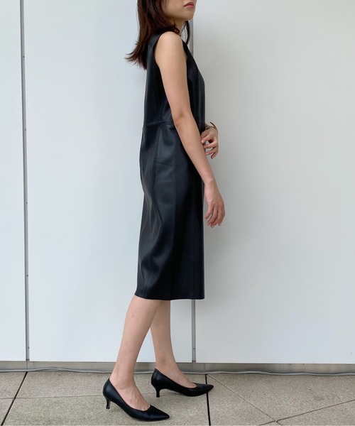 レザーワンピース ワンピース Loungedress ラウンジドレス のファッション