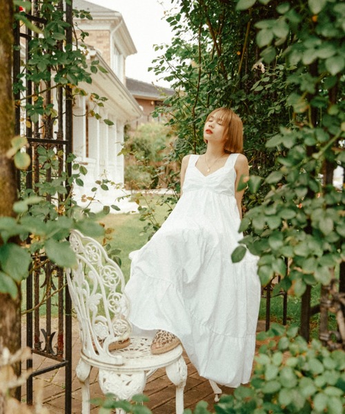 MEME（ミーム）の「original summer one-piece（ワンピース・レディース・ホワイト/ブラック・FREE）」の3枚目の写真