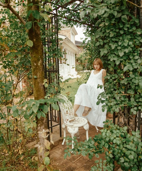 MEME（ミーム）の「original summer one-piece（ワンピース・レディース・ホワイト/ブラック・FREE）」の4枚目の写真