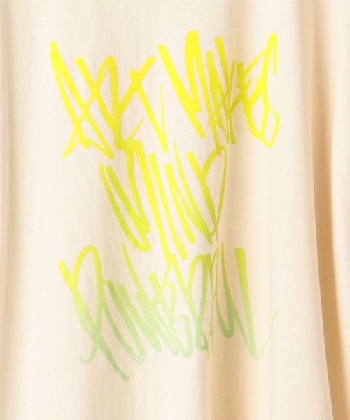 SHIPS(シップス)の「.cvs: AMANE MURAKAMI グラフィックデザイン Tシャツ No.2(Tシャツ/カットソー・メンズ・サンドベージュ/ホワイト・LARGE/SMALL/MEDIUM/XX-LARGE/X-LARGE)」の7枚目の写真