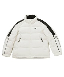 New Balance ホワイト ダウンベスト ダウンスカート セット　1 ワンフォークロージング 1111clothing ◇スタンドネック