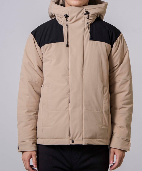 WEGO（ウィゴー）の「WEGO/パデッドマウンテンパーカー（ダウンジャケット/コート・メンズ・ホワイト/ブラック/ベージュ/レッド/パープル/ダークグリーン・MEDIUM/LARGE）」の12枚目の写真