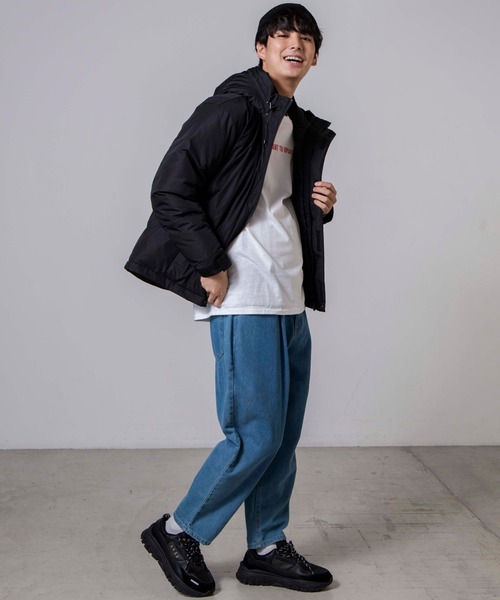 WEGO（ウィゴー）の「WEGO/パデッドマウンテンパーカー（ダウンジャケット/コート・メンズ・ホワイト/ブラック/ベージュ/レッド/パープル/ダークグリーン・MEDIUM/LARGE）」の22枚目の写真