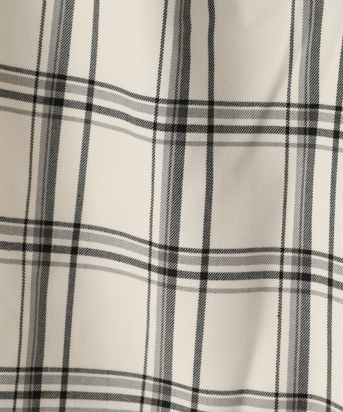 LOWRYS FARM（ローリーズファーム）の「ウールライクチェックパンツ　897918（その他パンツ・キッズ・ダークブラウン/アイボリー・MEDIUM/LARGE/X-LARGE）」の8枚目の写真