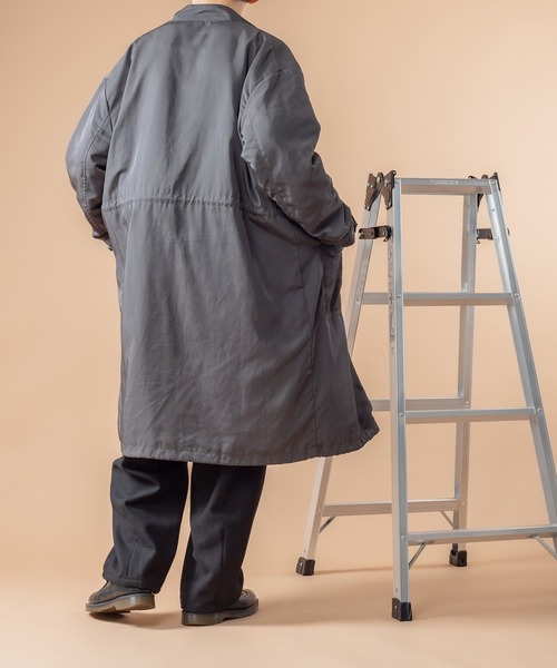 kutir（クティール）の「ナイロンミリタリーコート（その他アウター・メンズ・チャコールグレー/オフホワイト/カーキ・MEDIUM/LARGE）」の19枚目の写真