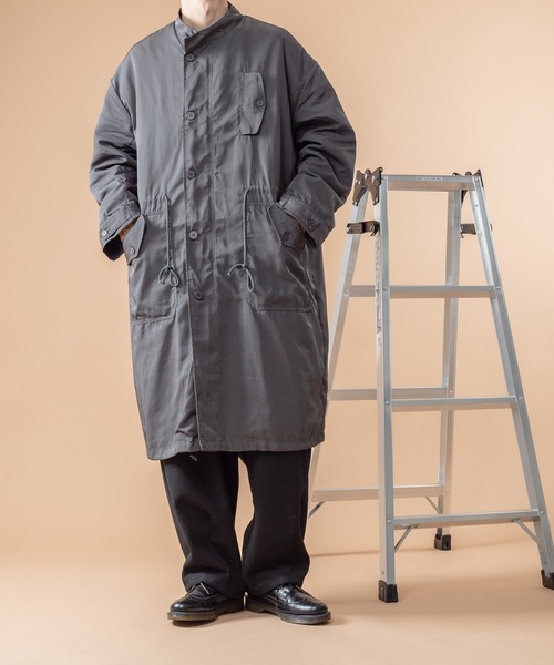 kutir（クティール）の「ナイロンミリタリーコート（その他アウター・メンズ・チャコールグレー/オフホワイト/カーキ・MEDIUM/LARGE）」の20枚目の写真