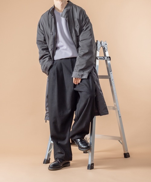 kutir（クティール）の「ナイロンミリタリーコート（その他アウター・メンズ・チャコールグレー/オフホワイト/カーキ・MEDIUM/LARGE）」の18枚目の写真