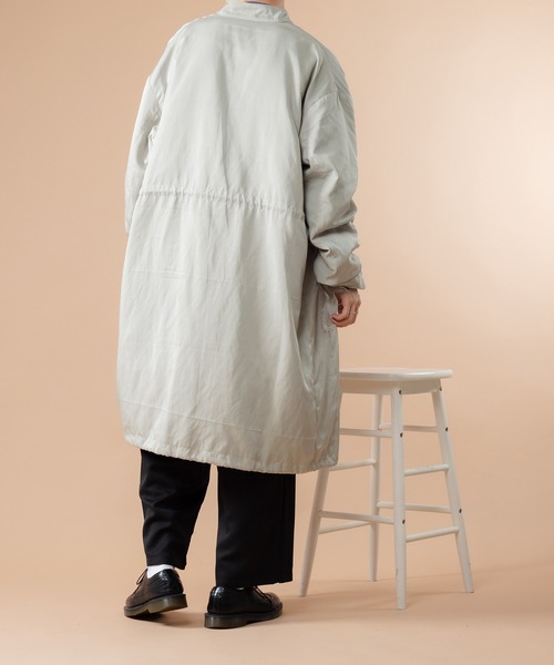 kutir（クティール）の「ナイロンミリタリーコート（その他アウター・メンズ・チャコールグレー/オフホワイト/カーキ・MEDIUM/LARGE）」の5枚目の写真