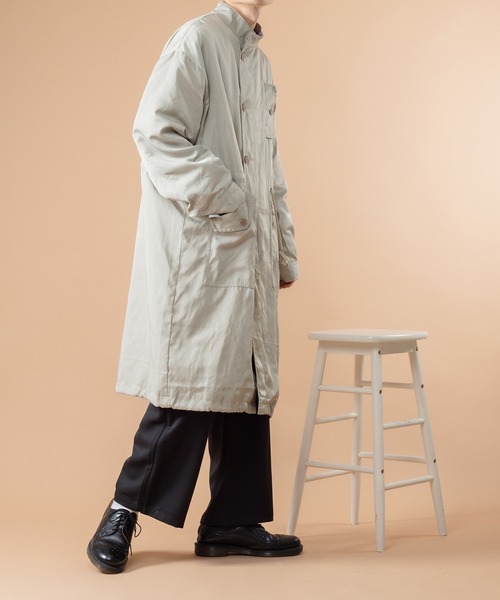 kutir（クティール）の「ナイロンミリタリーコート（その他アウター・メンズ・チャコールグレー/オフホワイト/カーキ・MEDIUM/LARGE）」の8枚目の写真