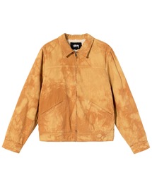 24ss Stussy ブラウンレザー風ジャケット 24ss Stussy ブラウンレザー風ジャケット Stussy Trucker