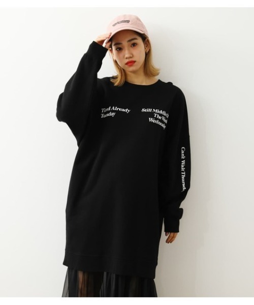 セール Weekdaysスウェットワンピース ワンピース Rodeo Crowns Wide Bowl ロデオクラウンズワイドボウル のファッション通販 Zozotown