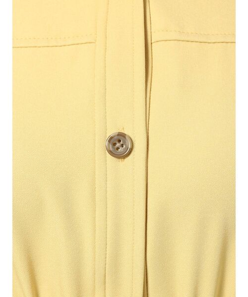 dazzlin（ダズリン）の「ステッチアートシャツワンピース（ワンピース・レディース・イエロー/インディゴブルー/アイボリー・FREE）」の22枚目の写真