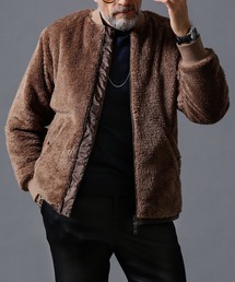 ブランド古着 メンズのダウンジャケット コート ベージュ系 古着通販 Zozoused