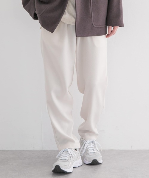 URBAN RESEARCH（アーバンリサーチ）の「WASHABLE WOOLLY CHEF PANTS（その他パンツ・メンズ・チャコールグレー/ブラック/ブラウン/アイボリー/グレー系その他・SMALL/MEDIUM/LARGE）」の8枚目の写真
