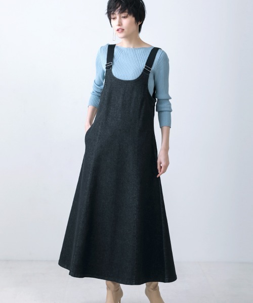 セール デニムジャンバースカート スカート Bou Jeloud ブージュルード のファッション通販 Zozotown