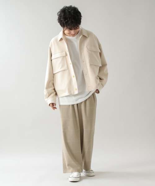 RAGEBLUE（レイジブルー）の「カットスウェード/ストレッチビッグブルゾン/928238（ブルゾン・メンズ・オフホワイト/ベージュ/グリーン系その他・MEDIUM/LARGE）」の16枚目の写真