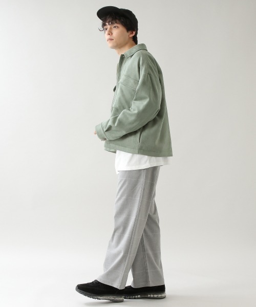 RAGEBLUE（レイジブルー）の「カットスウェード/ストレッチビッグブルゾン/928238（ブルゾン・メンズ・オフホワイト/ベージュ/グリーン系その他・MEDIUM/LARGE）」の17枚目の写真