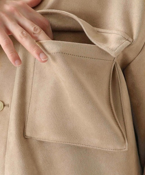 RAGEBLUE（レイジブルー）の「カットスウェード/ストレッチビッグブルゾン/928238（ブルゾン・メンズ・オフホワイト/ベージュ/グリーン系その他・MEDIUM/LARGE）」の14枚目の写真
