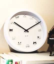 キャットフェイス壁掛け時計
