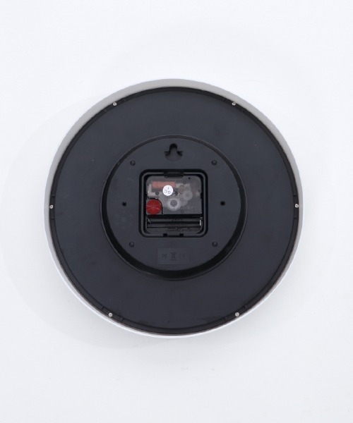 松尾ミユキ（マツオミユキ）の「キャットフェイス壁掛け時計（掛け時計・レディース・グレー/ホワイト/ベージュ・MEDIUM）」の5枚目の写真