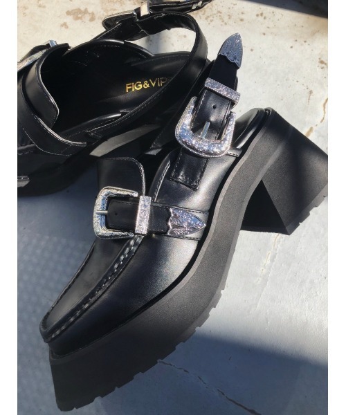 FIG&VIPER（フィグアンドバイパー）の「バックベルト厚底