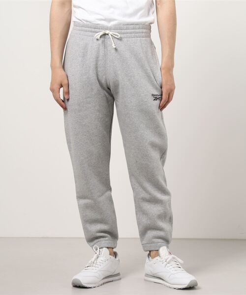 Reebok（リーボック）の「フリースパンツ / TE FLC Cuffed Pant（スウェットパンツ・メンズ・ブラック/ネイビー/ヘザーグレー・SMALL/MEDIUM/LARGE/X-LARGE/XX-LARGE）」の13枚目の写真