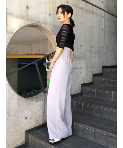 EMODA（エモダ）の「ハイウエストワイドパンツ（その他パンツ