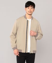 SHIPS: ハイカウント ストレッチ 2WAY ブルゾン
