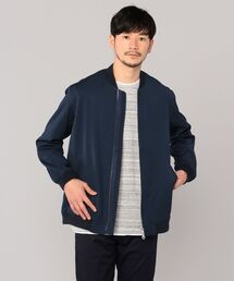 SHIPS: ハイカウント ストレッチ 2WAY ブルゾン