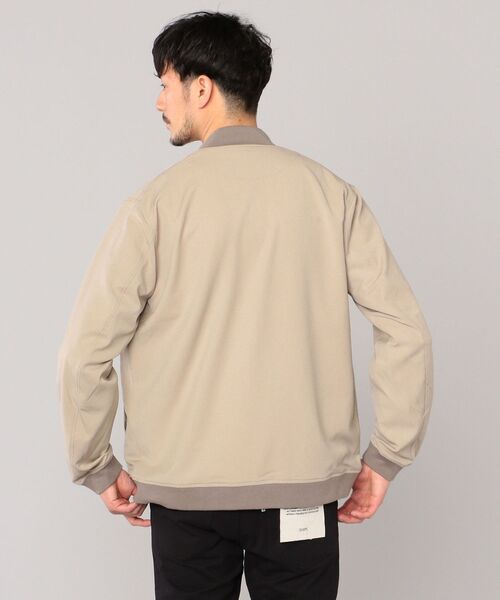 SHIPS（シップス）の「SHIPS: ハイカウント ストレッチ 2WAY ブルゾン（ブルゾン・メンズ・ベージュ/グレー/コバルトブルー・X-LARGE/MEDIUM/LARGE/SMALL）」の15枚目の写真