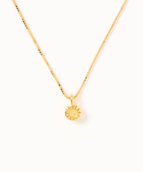 SLOBE IENA（スローブイエナ）の「【BRIE LEON/ブリー・レオン】 925 Row Drop ネックレス◆（ネックレス・レディース・ゴールド・FREE）」の4枚目の写真