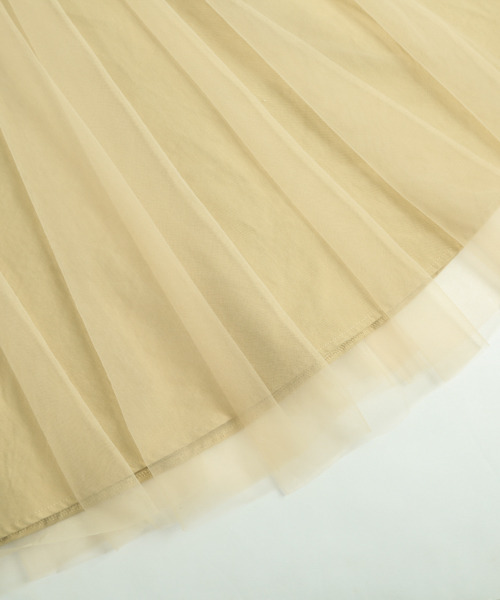 La-gemme(ラジェム)の「チュールドッキングデニムジャンパースカート(サロペット/オーバーオール・レディース・ネイビー/アイボリー/ベージュ/オリーブ/ブラック・M/L)」の22枚目の写真